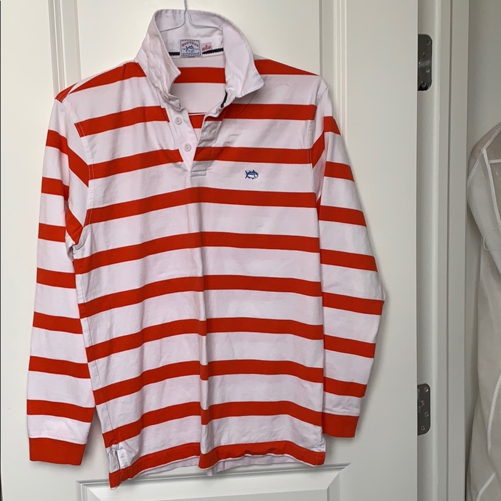 Southern Tide men’s nautical the polo size m